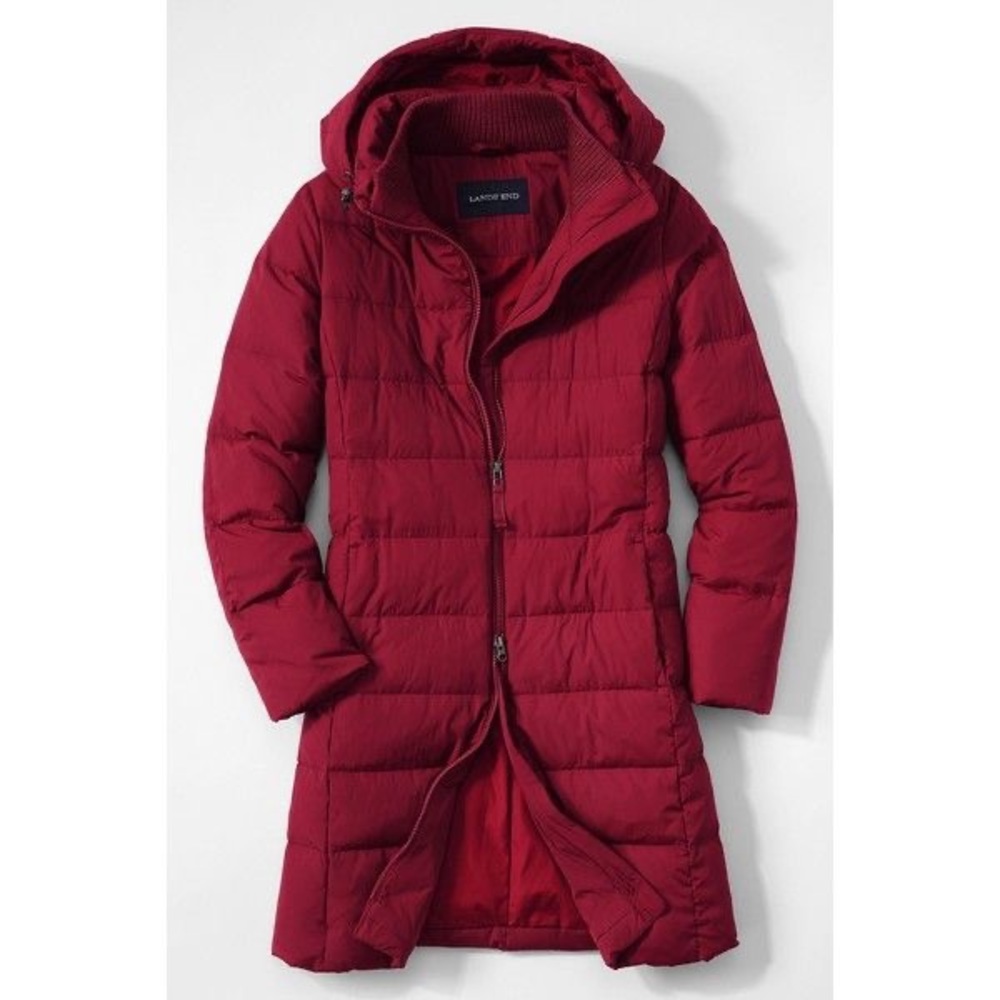 Lands End Down Puffer Coat